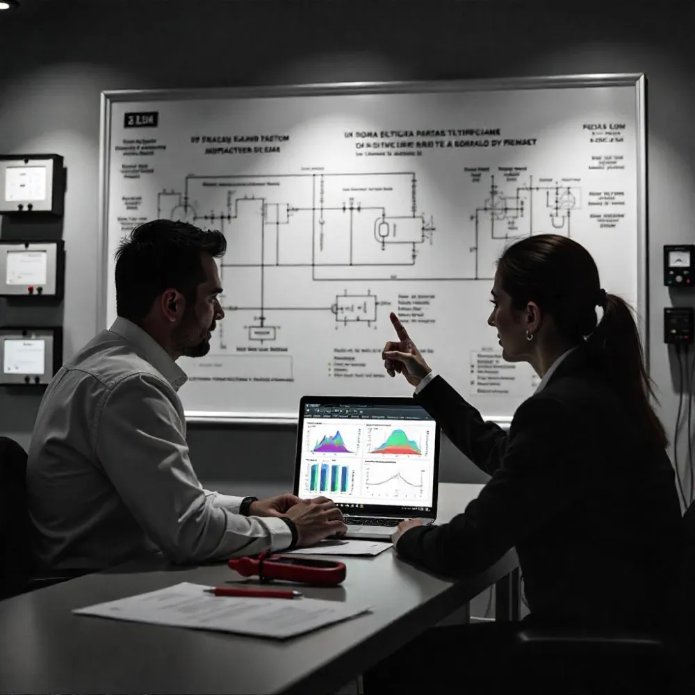 Estudio de Factor de Potencia y Protecciones
